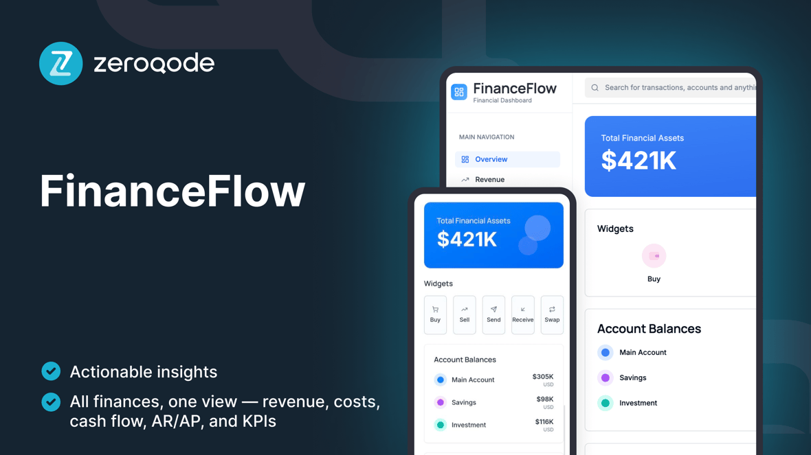 FinanceFlow screenshot